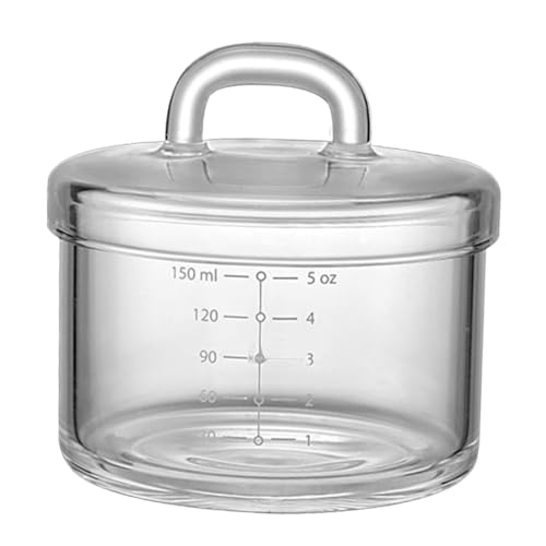 VALICLUD Hitzebeständige Glas Dampf Schüssel mit Deckel Transparent für Nahrung Vielseitig für Pudding Joghurt Gedämpfte Eier Leicht zu Reinigen und Aufzubewahren für Haushaltsgebrauch VALICLUD Hitzebeständige Glas Dampf Schüssel mit Deckel Transparent für Nahrung Vielseitig für Pudding Joghurt Gedämpfte Eier Leicht zu Reinigen und Aufzubewahren für Haushaltsgebrauch von VALICLUD