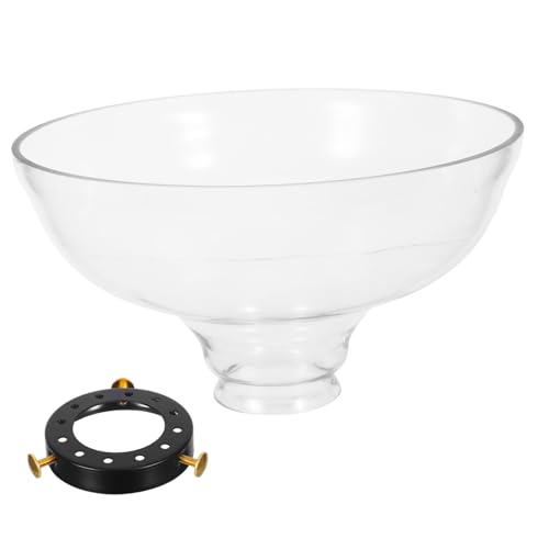 VALICLUD Hitzebeständiger Handgeblasener Glas Lampenschirm Ersatz Transparenter Lampenabdeckung für Badezimmer Pendelleuchten Klarer Glas Lampenschirm für Deckenleuchten und Wandleuchten VALICLUD Hitzebeständiger Handgeblasener Glas Lampenschirm Ersatz Transparenter Lampenabdeckung für Badezimmer Pendelleuchten Klarer Glas Lampenschirm für Deckenleuchten und Wandleuchten von VALICLUD