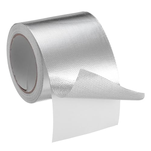 VALICLUD Hitzebeständiges Aluminiumfolie Reparaturband mit Glasfasergewebe Feuerfest Naht Fugenabdichtend Vielseitig Einsetzbar für Isolierung Lüftungskanäle Wohnmobil markisen und VALICLUD Hitzebeständiges Aluminiumfolie Reparaturband mit Glasfasergewebe Feuerfest Naht Fugenabdichtend Vielseitig Einsetzbar für Isolierung Lüftungskanäle Wohnmobil markisen und von VALICLUD