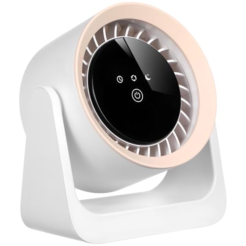 VALICLUD Hochgeschwindigkeitskühllüfter Kleiner für den Schreibtisch Tragbarer Lüfter USB -Desk -Fans für Büro kleiner Tischventilator Tragbarer USB-Lüfter Kleine Fans Abs Weiß von VALICLUD