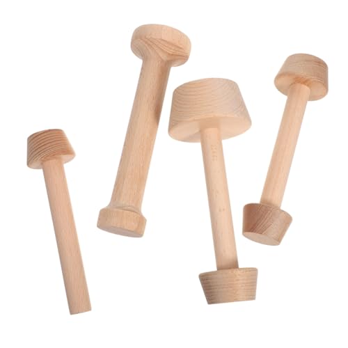 VALICLUD Holz Gebäckstampfer Doppelseitig Ergonomisch Ergonomisches Design für DIY Kuchenform Teigformer mit Glatter Oberfläche für Kuchen Ei-Muffins und Käsekuchen Backwerkzeuge VALICLUD Holz Gebäckstampfer Doppelseitig Ergonomisch Ergonomisches Design für DIY Kuchenform Teigformer mit Glatter Oberfläche für Kuchen Ei-Muffins und Käsekuchen Backwerkzeuge von VALICLUD
