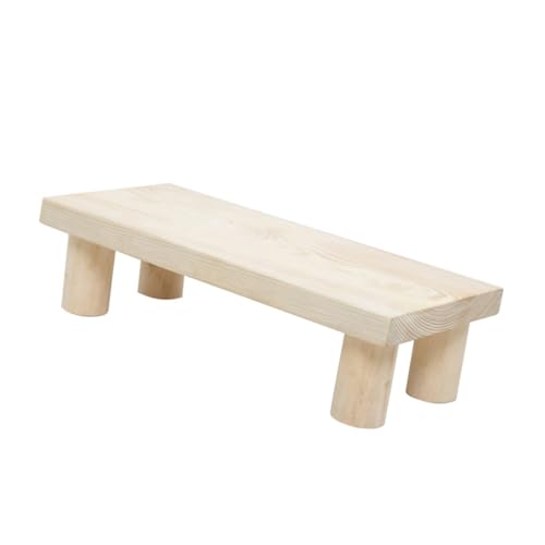 VALICLUD Holz Kinderhocker Stapelbar Für Badezimmer Wohnzimmer Töpfchenhocker Mit Hoher Tragfähigkeit rutschfest Und Langlebig Holzfarbe VALICLUD Holz Kinderhocker Stapelbar Für Badezimmer Wohnzimmer Töpfchenhocker Mit Hoher Tragfähigkeit rutschfest Und Langlebig Holzfarbe von VALICLUD