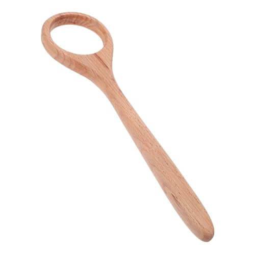 VALICLUD Holz teigquirl Handrührer Ergonomischer Backhelfer Holzrührstab Vielseitig für Brot Kuchen Teig Mischen Küchenzubehör Langlebig und Praktisch von VALICLUD