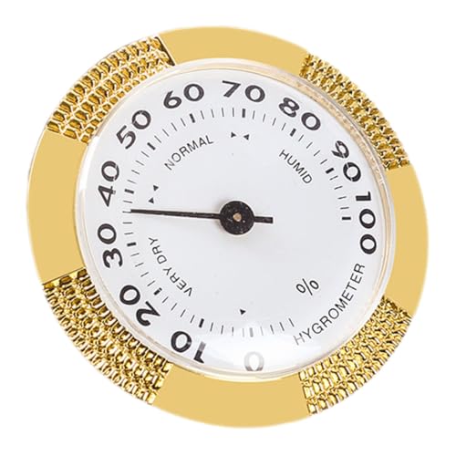 VALICLUD Hygrometer Humidor Luftbefeuchter Sensor Hydrometer Luftbefeuchter Tragbarer Luftbefeuchter Fischförmiger Luftbefeuchter Metall von VALICLUD