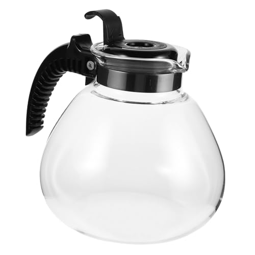 VALICLUD Isolierter Glas kaffeebereiter mit Hitzebeständigem Glas Retro design Langlebig für Kaffee Tee und Andere Heißgetränke Lange Wärmespeicherung für Küche und Herd von VALICLUD