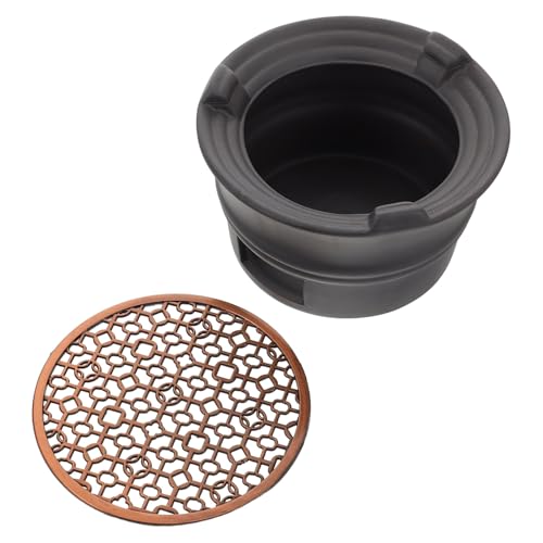 VALICLUD Japanischer Teewärmer mit Teelichthalter Sicherer und Schneller Tee Kaffeeerhitzer Vielseitig für Milch Kompatibel mit Teekannen Dekoratives Stövchen für Zuhause und Büro VALICLUD Japanischer Teewärmer mit Teelichthalter Sicherer und Schneller Tee Kaffeeerhitzer Vielseitig für Milch Kompatibel mit Teekannen Dekoratives Stövchen für Zuhause und Büro von VALICLUD