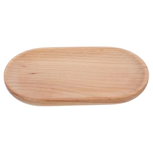 VALICLUD Japanisches Holztablett aus Buchenholz Kleines Servierbrett mit Eleganter Form Vielseitiges Design für Snacks Schmuck und Lebensmittel Dekoratives Mini tablett für Alltag VALICLUD Japanisches Holztablett aus Buchenholz Kleines Servierbrett mit Eleganter Form Vielseitiges Design für Snacks Schmuck und Lebensmittel Dekoratives Mini tablett für Alltag von VALICLUD