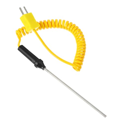 VALICLUD K Thermoelement Edelstahl Sonde Temperaturfühler mit Steckbarem Messkopf Hohe Temperaturbeständigkeit für Industrie Temperaturregelung und Messgeräte VALICLUD K Thermoelement Edelstahl Sonde Temperaturfühler mit Steckbarem Messkopf Hohe Temperaturbeständigkeit für Industrie Temperaturregelung und Messgeräte von VALICLUD