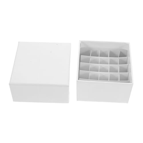 VALICLUD Karton Gefrierbox mit Deckel für Röhrchen Labor Gefrierschrank Aufbewahrungsbox Temperaturbeständig Stapelbar für Kryo Probenlagerung VALICLUD Karton Gefrierbox mit Deckel für Röhrchen Labor Gefrierschrank Aufbewahrungsbox Temperaturbeständig Stapelbar für Kryo Probenlagerung von VALICLUD