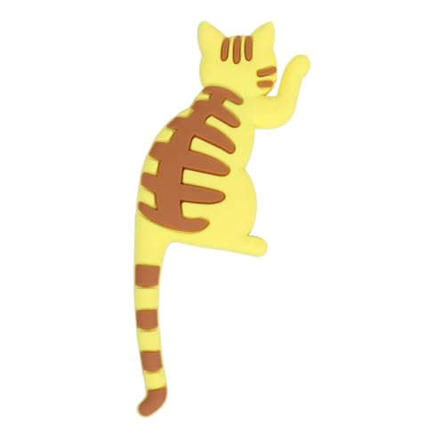 VALICLUD Katzemagnethaken Cartoon Magnethaken Zum Aufhängen Für Kühlschrank Whiteboard Mit Magnetischem Design Für Kleiderbügel Schlüsselhalter Aufbewahrungshaken von VALICLUD