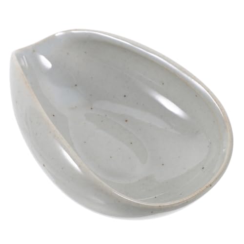 VALICLUD Keramik Kaffeebohnen Schale Multifunktionale Dosierschale für Kaffee Bohnen Abwiegen Rückstand Auffangschale und Teeblatt Teller aus Hochwertiger Keramik für Sauberen Kaffeegenuss von VALICLUD