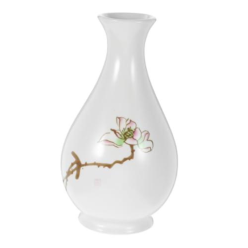 VALICLUD Keramik Mini Vase Tischdeko Blumenvase für Trockenblumen und Frischblumen Kleine Dekorative Vase aus Hochwertiger Keramik Runde Glatte Oberfläche als für Wohnraumgestaltung VALICLUD Keramik Mini Vase Tischdeko Blumenvase für Trockenblumen und Frischblumen Kleine Dekorative Vase aus Hochwertiger Keramik Runde Glatte Oberfläche als für Wohnraumgestaltung von VALICLUD
