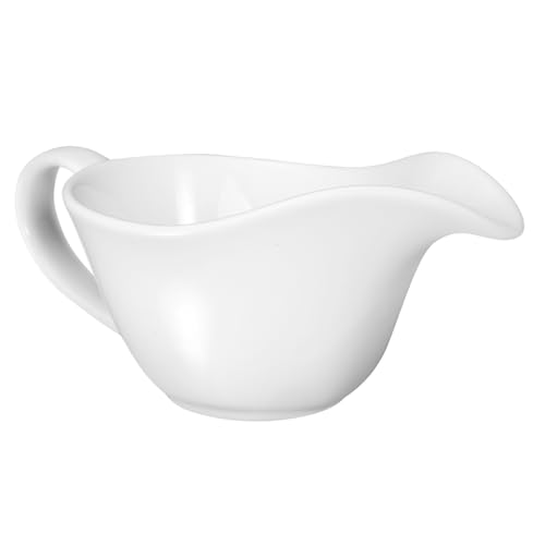 VALICLUD Keramik Saucier Weiß Modernes Design Langlebig und Spülmaschinenfest Vielseitig für Milch Sahne und Soßen Stilvolles Servicezubehör für Dinner und Gäste VALICLUD Keramik Saucier Weiß Modernes Design Langlebig und Spülmaschinenfest Vielseitig für Milch Sahne und Soßen Stilvolles Servicezubehör für Dinner und Gäste von VALICLUD