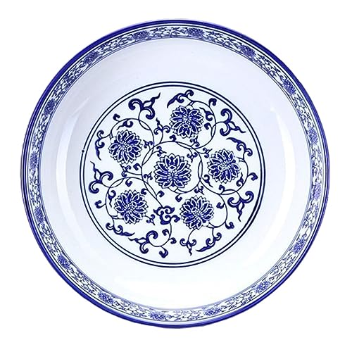 VALICLUD Keramikschale Chinesischer Stil Suppenschale Fein Verarbeitet Vielseitig für Reis Nudeln Suppe Frühstück Salat Bpa Frei Spülmaschinengeeignet Stilvolle Tischware VALICLUD Keramikschale Chinesischer Stil Suppenschale Fein Verarbeitet Vielseitig für Reis Nudeln Suppe Frühstück Salat Bpa Frei Spülmaschinengeeignet Stilvolle Tischware von VALICLUD