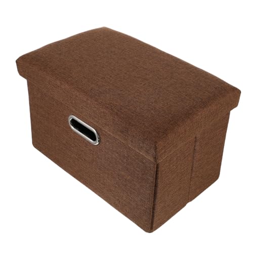 VALICLUD Klappbarer Sitzhocker mit Stauraum Aufbewahrungsbox Belastbar Multifunktional für Kinderzimmer Wohnzimmer und Flur Geeignet VALICLUD Klappbarer Sitzhocker mit Stauraum Aufbewahrungsbox Belastbar Multifunktional für Kinderzimmer Wohnzimmer und Flur Geeignet von VALICLUD