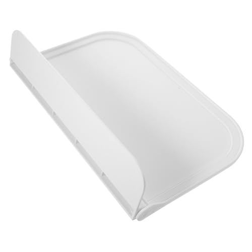 VALICLUD Klappbares Wandregal aus Robustem Multifunktionales Haushalts Aufbewahrungsboard für Bad und Schlafzimmer Weißes Faltbares Regal zur Kleidung und Obstlagerung Platzsparend und von VALICLUD