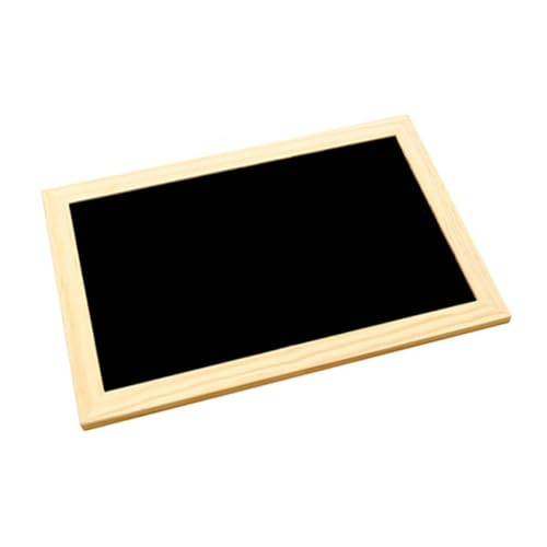 VALICLUD Kleine Schiefertafel aus Holz Einseitig Beschreibbar Wiederverwendbar Kreidetafel Wanddeko Memotafel für Nachrichten und Notizen von VALICLUD