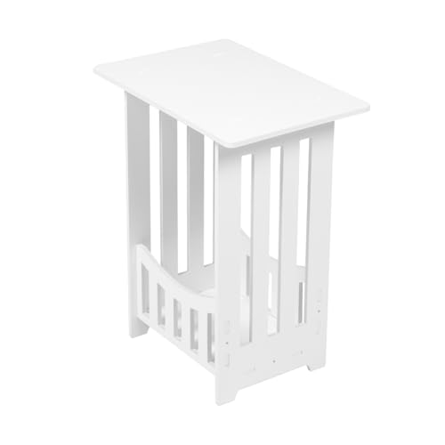 VALICLUD Kleiner Beistelltisch Minimalistischer Nachttisch für Schlafzimmer und Wohnzimmer Runde Form Kompakt für Kleine Räume Stabile Wood Vielseitig VALICLUD Kleiner Beistelltisch Minimalistischer Nachttisch für Schlafzimmer und Wohnzimmer Runde Form Kompakt für Kleine Räume Stabile Wood Vielseitig von VALICLUD