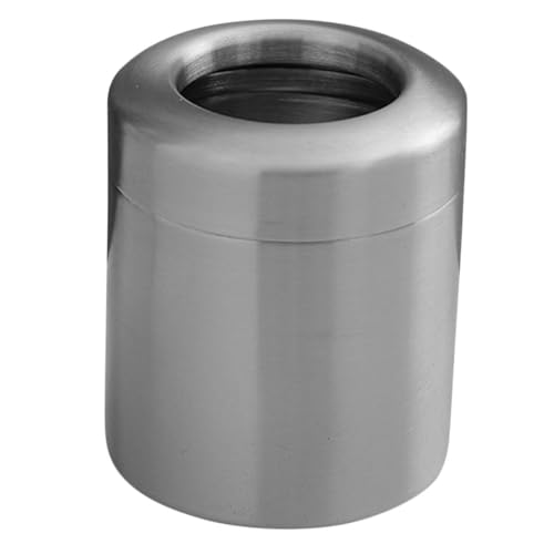 VALICLUD Kleiner Edelstahl mülleimer Kompakt und Platzsparend für Büro Bad und Schreibtisch Moderner Rostfreier Mini abfallbehälter ohne Deckel Langlebiger Tischmülleimer für Küche und VALICLUD Kleiner Edelstahl mülleimer Kompakt und Platzsparend für Büro Bad und Schreibtisch Moderner Rostfreier Mini abfallbehälter ohne Deckel Langlebiger Tischmülleimer für Küche und von VALICLUD