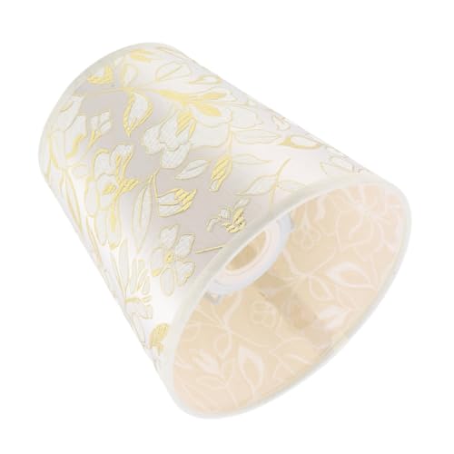 VALICLUD Kleiner Lampenschirm aus Robustem Leinenstoff Faltbar für Einfache Lagerung mit Elegantem Blumenmuster Geeignet für Tischlampen Kronleuchter für Schlafzimmer Büro Wohnzimmer und VALICLUD Kleiner Lampenschirm aus Robustem Leinenstoff Faltbar für Einfache Lagerung mit Elegantem Blumenmuster Geeignet für Tischlampen Kronleuchter für Schlafzimmer Büro Wohnzimmer und von VALICLUD