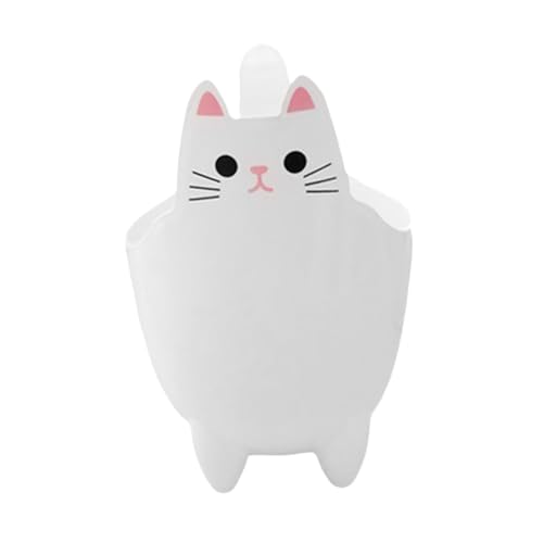 VALICLUD Kleiner Schreibtisch Mülleimer Katzenmotiv Abfalleimer Tischabfallbehälter Süßer Desktop Organizer für Büro und Kompakter Papierkorb für Stifte und Kleinteile Vielseitig von VALICLUD