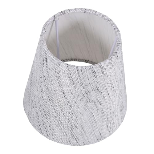 VALICLUD Kleiner Stofflampenschirm Trommelform für Leuchtmittel Ersatzschirm für Wohnzimmer Schlafzimmer Vielseitiger Lampenschirm aus Robustem Material Geeignet für Deckenleuchten und von VALICLUD