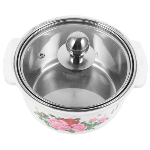 VALICLUD Kleiner Suppentopf aus mit Deckel Hitzeschutzbeschichteter Platzsparender Kochtopf für Induktionsherde Abnehmbar und Leicht zu Reinigen Stabiler Kleiner Pasta und Suppentopf VALICLUD Kleiner Suppentopf aus mit Deckel Hitzeschutzbeschichteter Platzsparender Kochtopf für Induktionsherde Abnehmbar und Leicht zu Reinigen Stabiler Kleiner Pasta und Suppentopf von VALICLUD