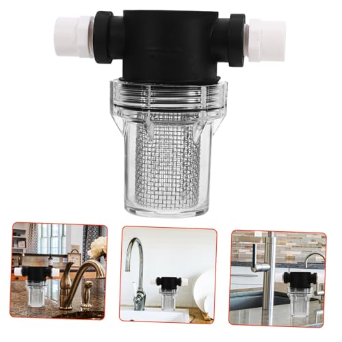VALICLUD Kompakter Tragbarer Wasserfilter mit Mesh PVC Sieb Effektiver Gartenschlauch Filter für Sauberes Wasser im Garten Gewächshaus und Bewässerungssystem von VALICLUD