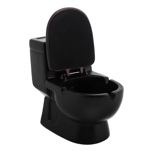 VALICLUD Kreativer Keramik Aschenbecher Toilettenform Badezimmerdekoration für Zuhause Lustiger und Funktionaler Aschenbecher für Raucher im Büro oder Schreibtisch VALICLUD Kreativer Keramik Aschenbecher Toilettenform Badezimmerdekoration für Zuhause Lustiger und Funktionaler Aschenbecher für Raucher im Büro oder Schreibtisch von VALICLUD