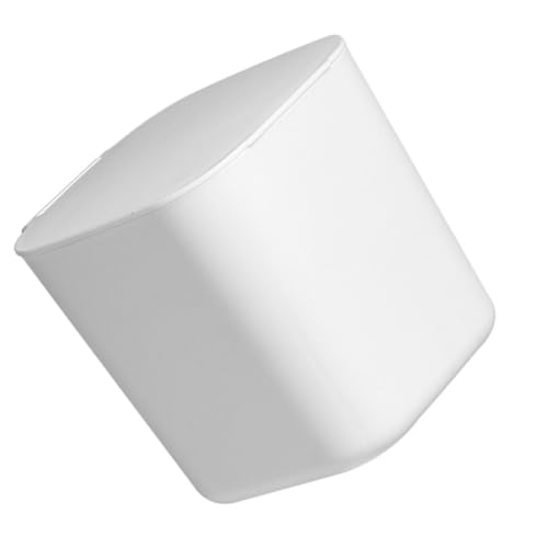 VALICLUD Kreativer Tischmülleimer Versatile Abfallbehälter mit Flip Deckel für Büro Küche und Wohnzimmer Platzsparend und Mehrfach Verwendbar Weiß Design VALICLUD Kreativer Tischmülleimer Versatile Abfallbehälter mit Flip Deckel für Büro Küche und Wohnzimmer Platzsparend und Mehrfach Verwendbar Weiß Design von VALICLUD