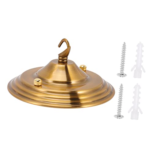 VALICLUD Kronleuchter Haken Deckenabdeckungsplatte Robuste Deckenleuchte Zubehör für und Laternenlampen Design für Moderne und Rustikale Räume VALICLUD Kronleuchter Haken Deckenabdeckungsplatte Robuste Deckenleuchte Zubehör für und Laternenlampen Design für Moderne und Rustikale Räume von VALICLUD