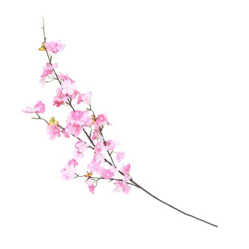 VALICLUD Künstliche Kirschblüten Für Vasen Dekoration Kunstblumen Kirschblütenstiele Arrangement Aus Kunstpflanzen Kleine Blumenarrangements Pfirsichzweige Für von VALICLUD