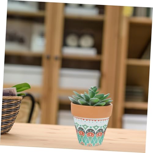 VALICLUD Künstlicher Bonsai Sukkulenten dekor Realistische Kleine Kunstpflanze Pflegeleichte Zimmerpflanze ohne Wasserbedarf für Wohnzimmer Büro und Schreibtischgestaltung von VALICLUD