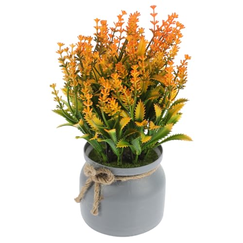 VALICLUD Künstlicher Bonsai im Topf aus Langlebigem Kunststoff Dekorative Zimmerpflanze für Schreibtisch Regal und Wohnzimmer Widerstandsfähige Farbechte Kunstpflanze als Stilvolle VALICLUD Künstlicher Bonsai im Topf aus Langlebigem Kunststoff Dekorative Zimmerpflanze für Schreibtisch Regal und Wohnzimmer Widerstandsfähige Farbechte Kunstpflanze als Stilvolle von VALICLUD