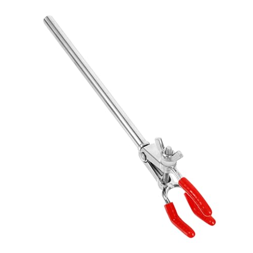 VALICLUD Laborzubehör Flaschenhalter aus Langlebiger Legierung Verstellbarer Kleiner Halter für Reagenzgläser und Kolben Praktischer Labor Klemmclip für Versuche VALICLUD Laborzubehör Flaschenhalter aus Langlebiger Legierung Verstellbarer Kleiner Halter für Reagenzgläser und Kolben Praktischer Labor Klemmclip für Versuche von VALICLUD