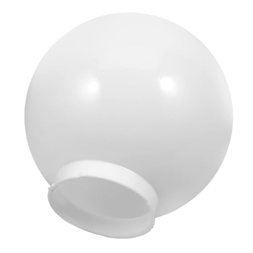 VALICLUD Lampenschirm Kugelform Durchmesser Mattweiß Outdoor Ersatz Lampenabdeckung Wandleuchten Ersatzglas Lichtschutz Stilvoll Robust von VALICLUD