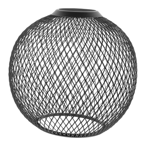VALICLUD Lampenschirm Kugelform Retro Metall Pendelleuchte Abdeckung Drahtgitter für Wohnzimmer Schlafzimmer Restaurant Büro Beleuchtung VALICLUD Lampenschirm Kugelform Retro Metall Pendelleuchte Abdeckung Drahtgitter für Wohnzimmer Schlafzimmer Restaurant Büro Beleuchtung von VALICLUD