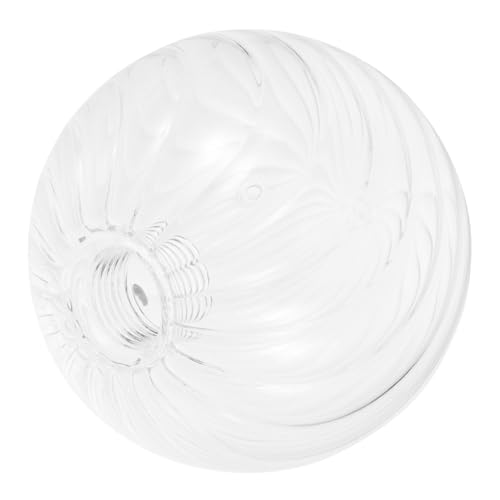 VALICLUD Lampenschirm Transparent Pumpkin Design Ersatz Lampenabdeckung für Pendelleuchte Schutz vor Hellem Licht Langlebig und Einfach zu Montieren für Wohnzimmer von VALICLUD