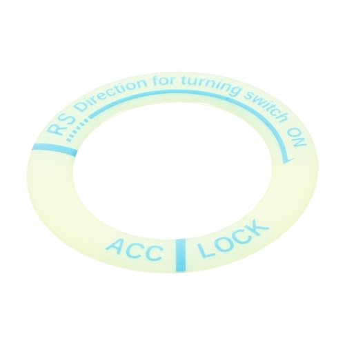 VALICLUD Luminous Zündschloss Abdeckung Leuchtender Startknopf Ring Auto Innenraum Zubehör Nachtlicht Praktisch Langlebig Stilvoll VALICLUD Luminous Zündschloss Abdeckung Leuchtender Startknopf Ring Auto Innenraum Zubehör Nachtlicht Praktisch Langlebig Stilvoll von VALICLUD