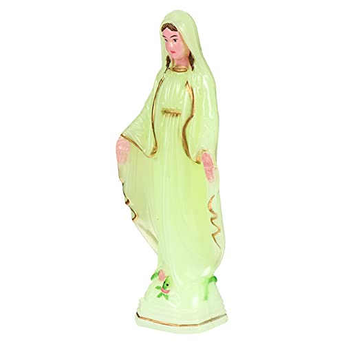 VALICLUD Madonna Jungfrau Maria Statue Glow in The Dark Unsere Dame von Statue Leucht Katholischen Religiöse Figuren für Mütter Tag Dekorationen Mercy von VALICLUD