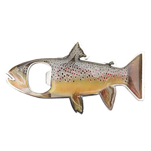 VALICLUD Dosenöffner Magnetflaschenöffner Fisch Kühlschrank Magnet Fisch Flaschenöffner Magnet Bieröffner CAN Opener Destapadores de Cerveza 11. 3 X 6. 2 cm/ 4. 5 5 Zoll von VALICLUD