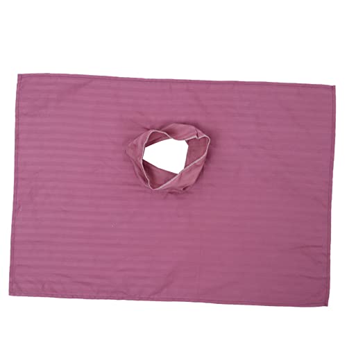 VALICLUD Massage Bettauflage Mit Gesichtsloch Atmungsaktives Satinmaterial Für Salon Und Spa Komfortabel Und Strapazierfähig in Violett von VALICLUD