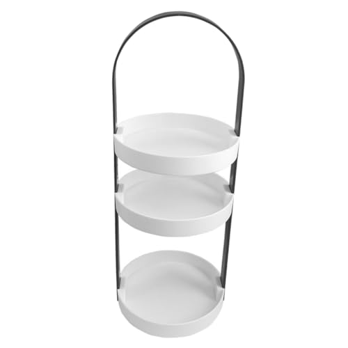 VALICLUD Mehrschichtiger Badezimmer Makeup Organizer Aufbewahrungsregal mit Abnehmbarem Design und Robustem Grauem Griff Praktischer Kosmetik Schmuckhalter für Waschbecken Vielseitiger VALICLUD Mehrschichtiger Badezimmer Makeup Organizer Aufbewahrungsregal mit Abnehmbarem Design und Robustem Grauem Griff Praktischer Kosmetik Schmuckhalter für Waschbecken Vielseitiger von VALICLUD