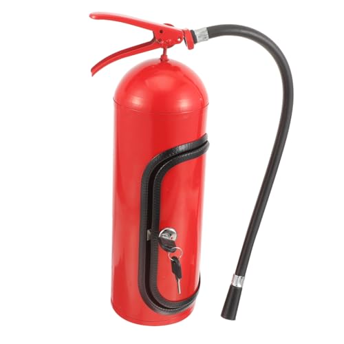 VALICLUD Metal Feuerlöscher Weinhalter Wiederverwendbarer Weinbehälter Kreative Likör Aufbewahrungsbox für Feuerwehrmänner und Weinliebhaber von VALICLUD