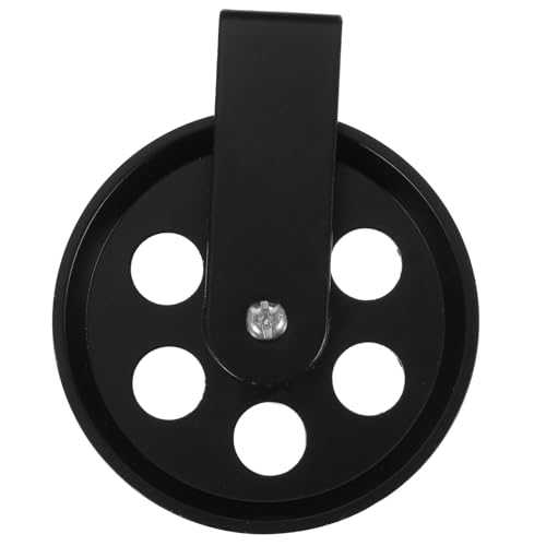 VALICLUD Metall Pendelleuchte Flaschenzug Umlenkrolle Lampenaufhängung Verstellbar Deckenleuchte Seilrolle Für Retro Lampenzubehör von VALICLUD