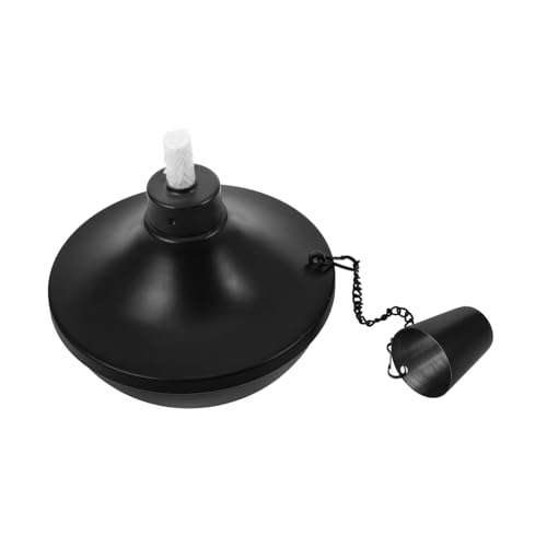 VALICLUD Metall Tischfackel aus Nachfüllbar mit Dochten und Abdeckungen Wetterfeste Outdoor Tischlampe für Vielseitige Flammenbeleuchtung Stilvolle Gartenlaterne VALICLUD Metall Tischfackel aus Nachfüllbar mit Dochten und Abdeckungen Wetterfeste Outdoor Tischlampe für Vielseitige Flammenbeleuchtung Stilvolle Gartenlaterne von VALICLUD