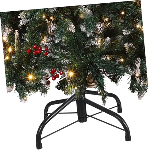 VALICLUD Metall Weihnachtsbaumständer Rohrdurchmesser Stabile Befestigung Schraubfixierung Robuster Eisenhalter für Künstliche Weihnachtsbäume Weihnachtsdeko Zubehör VALICLUD Metall Weihnachtsbaumständer Rohrdurchmesser Stabile Befestigung Schraubfixierung Robuster Eisenhalter für Künstliche Weihnachtsbäume Weihnachtsdeko Zubehör von VALICLUD