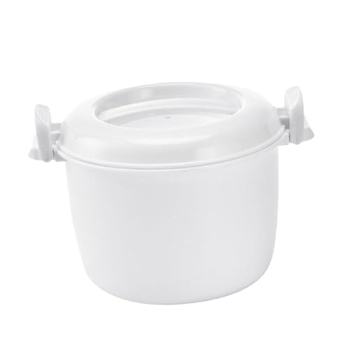 VALICLUD Mikrowellen Reisekocher Multifunktionale Isolierte Lunchbox Kleiner Behälter für Mikrowelle Geeignet für Reis Gemüse und Aufläufe aus Lebensmittelechtem Wiederverwendbar von VALICLUD