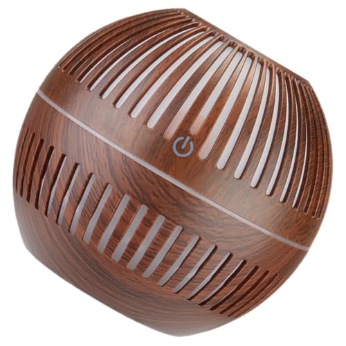VALICLUD Mini Aroma Diffuser mit Holzmaserung Dekorativer Luftbefeuchter und Duftöl Diffusor für Schlafzimmer und Büro Ätherischer Öle Diffuser für Angenehme Raumluft von VALICLUD