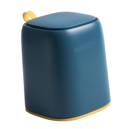 VALICLUD Mini Desktop Abfalleimer Tragbar Pressdeckel Umweltfreundlicher Müllbehälter für Büro Bad Schlafzimmer Küche Kompakter Haushalt Papierkorb VALICLUD Mini Desktop Abfalleimer Tragbar Pressdeckel Umweltfreundlicher Müllbehälter für Büro Bad Schlafzimmer Küche Kompakter Haushalt Papierkorb von VALICLUD